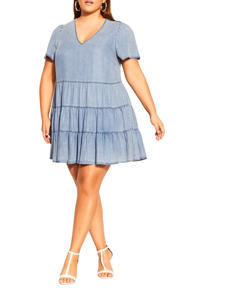 City chic denim dress outlet